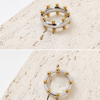 Monaco Set- Modern and sculptural Bangle and Ring