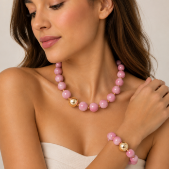 Solea Set (Pink)-Trendy Color-New Color